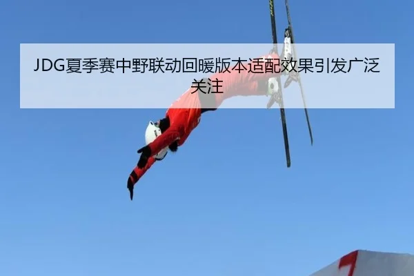 JDG夏季赛中野联动回暖版本适配效果引发广泛关注
